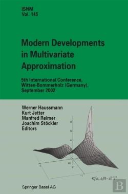 Bertrand.pt - Modern Developments In Multivariate Approximation
