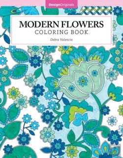 Bertrand.pt - Modern Flowers Coloring Book