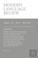 Modern Language Review (111