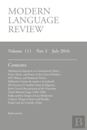 Modern Language Review (111