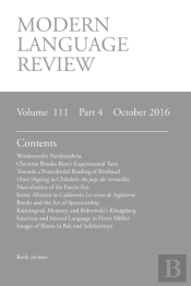 Modern Language Review (111