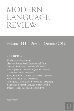 Bertrand.pt - Modern Language Review (111