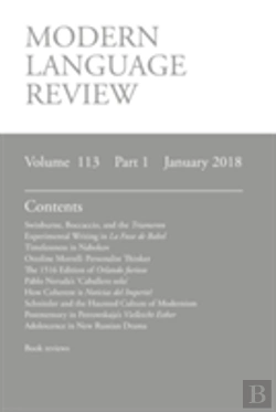 Bertrand.pt - Modern Language Review (113