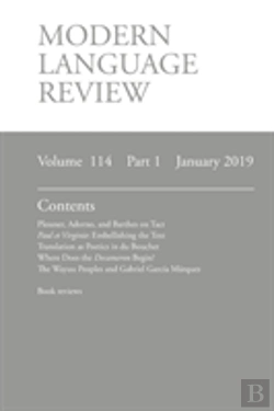 Bertrand.pt - Modern Language Review (114