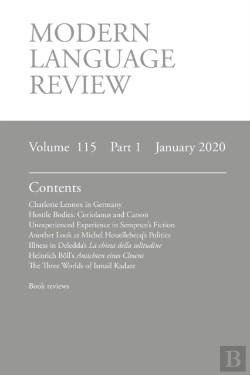 Bertrand.pt - Modern Language Review (115