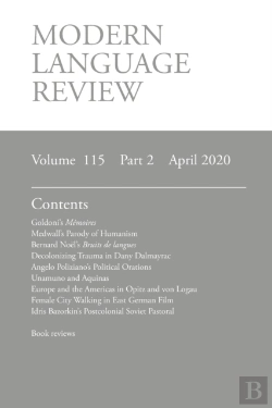 Bertrand.pt - Modern Language Review (115
