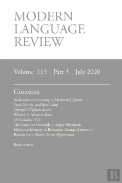 Bertrand.pt - Modern Language Review (115
