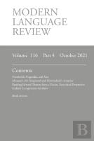 Modern Language Review (116