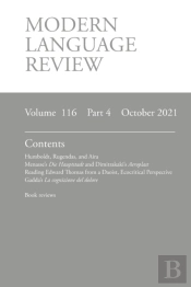 Modern Language Review (116