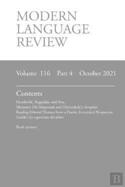 Bertrand.pt - Modern Language Review (116