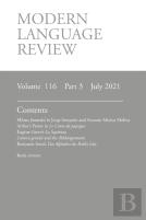 Modern Language Review (116