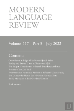 Bertrand.pt - Modern Language Review (117