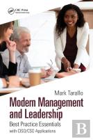 Modern Management And Leadership