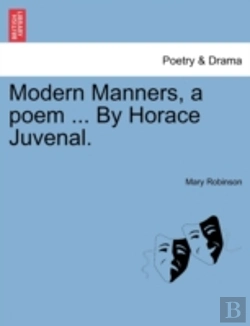 Bertrand.pt - Modern Manners, A Poem ... By Horace Juv