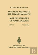 Modern Methods Of Plant Analysis / Moderne Methoden Der Pflanzenanalyse