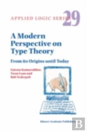 Modern Perspective On Type Theory