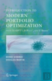 Modern Portfolio Optimization With Nuopt(Tm), S-Plus(R), And S+Bayes(Tm)