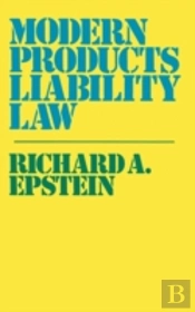 Modern Products Liability Law