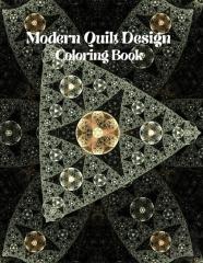 Modern Quilt Design Coloring Book