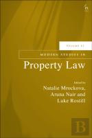 Modern Studies In Property Law, Volume 12