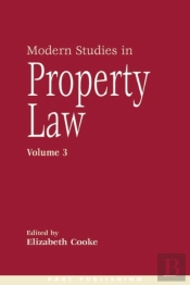 Modern Studies In Property Law - Volume 3