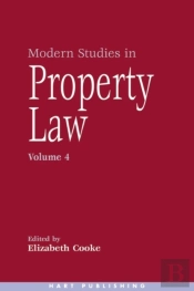 Modern Studies In Property Law - Volume 4