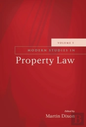 Modern Studies In Property Law - Volume 5
