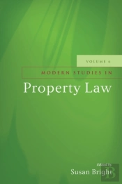 Modern Studies In Property Law - Volume 6