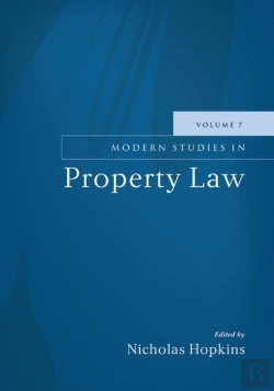 Bertrand.pt - Modern Studies In Property Law - Volume 7
