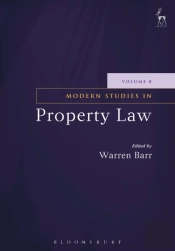 Modern Studies In Property Law - Volume 8