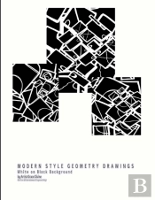 Modern Style Geometry Drawings White On Black Background By Artist Grace Divine