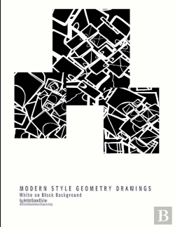 Bertrand.pt - Modern Style Geometry Drawings White On Black Background By Artist Grace Divine