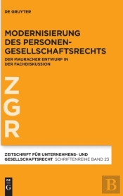 Modernisierung Des Personengesellschafts