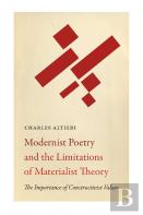 Modernist Poetry And The Limitations Of Materialist Theory