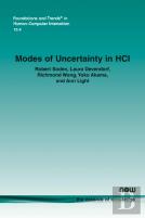 Modes Of Uncertainty In Hci