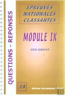 Bertrand.pt - Module 9 ; Epreuves Nationales Classantes
