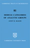 Module Categories Of Analytic Groups
