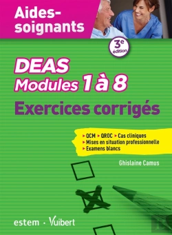Bertrand.pt - Modules 1 A 8 Exercices Corriges Pour Les Aides Soignantes 3e Edt