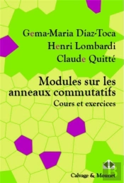 Modules Sur Les Anneaux Commutatifs - Cours Et Exercices