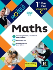 Modulo - Mathematiques 1re Bac Pro Groupement C - Ed. 2020 - Livre Élève