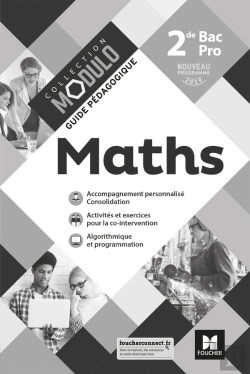 Bertrand.pt - Modulo : Mathématiques ; 2de Bac Pro ; Guide Pédagogique ; Corrigé (Édition 2019)