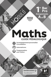 Modulo : Maths ; 1re Bac Pro, A & B ; Corrigé