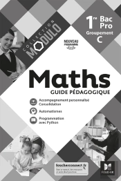 Modulo : Maths ; 1re Bac Pro, C ; Corrigé