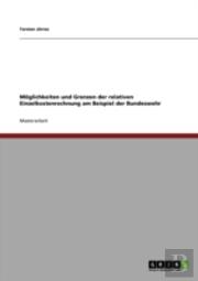 Moglichkeiten Und Grenzen Der Relativen Einzelkostenrechnung Am Beispiel Der Bundeswehr