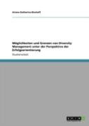 Moglichkeiten Und Grenzen Von Diversity Management Unter Der Perspektive Der Erfolgsorientierung