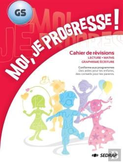 Bertrand.pt - Moi, Je Progresse ! Gs : Cahiers De Révisions : Lecture, Maths, Graphisme, Écriture Alerte