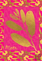 Mom Gold Leaves Journal
