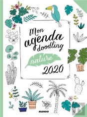 Mon Agenda Doodling Nature 2020