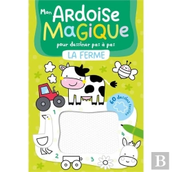 Bertrand.pt - Mon Ardoise Magique Pour Dessiner Pas À Pas : La Ferme