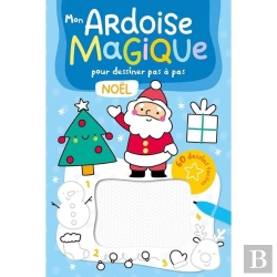 Bertrand.pt - Mon Ardoise Magique Pour Dessiner Pas À Pas : Noël - 60 Dessins Faciles
